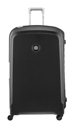 Delsey Belfort 4-Wheel 82cm Extra Large Suitcase Black Delsey Belfort 4-Wheel 82cm Extra Large Suitcase Black